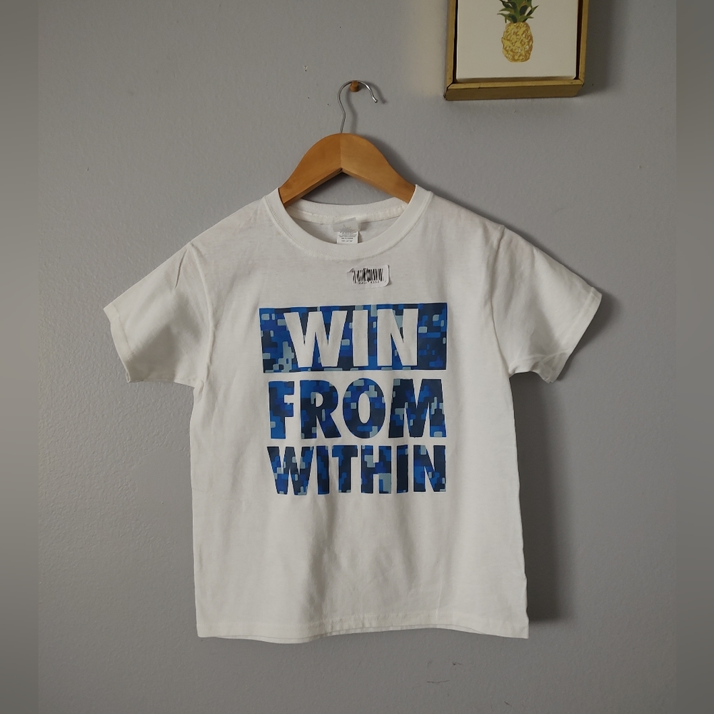 Shirt Boys White Cotton Size S/M  Boys Casual Brand New  Magic 2 Pieces